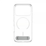 CARE by PanzerGlass iPhone 17 Pro -suojakuori jalustalla MagSafe Läpinäkyvä