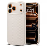 Spigen iPhone 17 Pro -kuori Liquid Air Natural Titanium