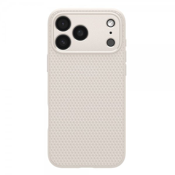 Spigen iPhone 17 Pro -kuori Liquid Air Natural Titanium