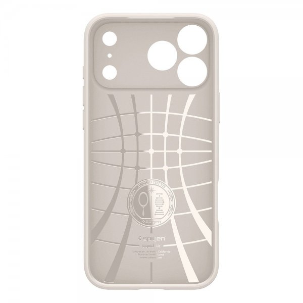 Spigen iPhone 17 Pro -kuori Liquid Air Natural Titanium