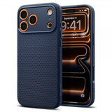 Spigen iPhone 17 Pro Kuori Liquid Air Navy Blue