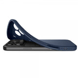 Spigen iPhone 17 Pro Kuori Liquid Air Navy Blue