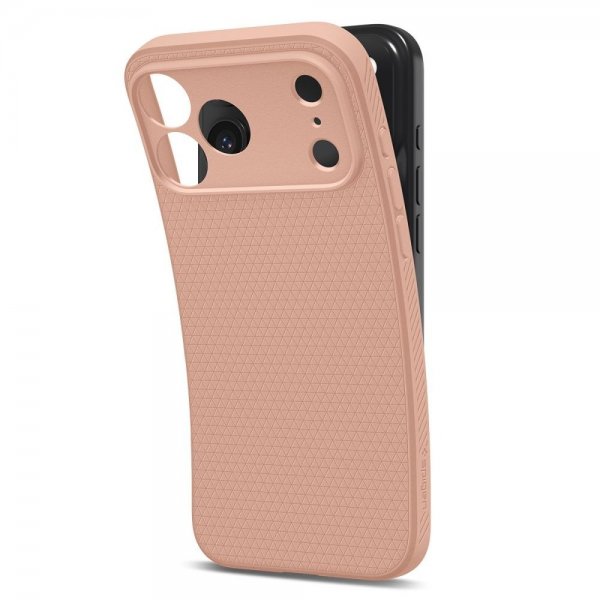 Spigen iPhone 17 Pro Max Kuori Liquid Air Titanium Pink
