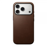 Nomad iPhone 17 Pro -kuoret Modern Leather Case, ruskea