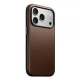 Nomad iPhone 17 Pro -kuoret Modern Leather Case, ruskea