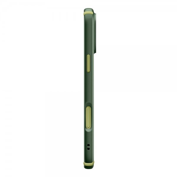 Spigen iPhone 17 Pro -kuori Nano Pop Hybrid MagFit Avo Green