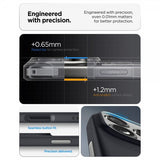 Spigen iPhone 17 Pro -kuori Nano Pop MagFit Black Sesame
