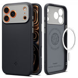 Spigen iPhone 17 Pro -kuori Nano Pop MagFit Black Sesame