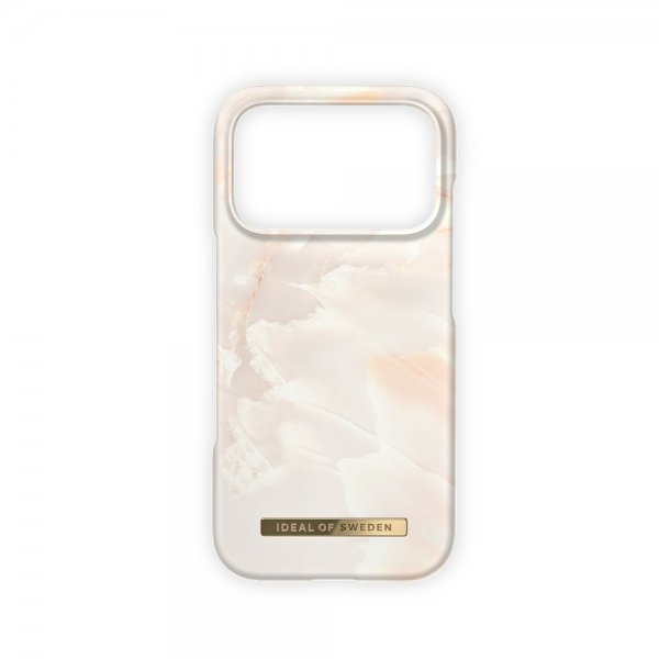 Ideal of Sweden iPhone 17 Pro -kuori painettu MagSafe Rose Pearl Marble