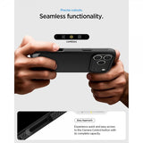 Spigen iPhone 17 Pro -kuori Rugged Armor MagFit Matte Black