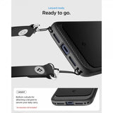 Spigen iPhone 17 Pro -kuori Rugged Armor MagFit Matte Black