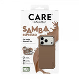 CARE by PanzerGlass iPhone 17 Pro -suojakuori Samba MagSafe Espresso