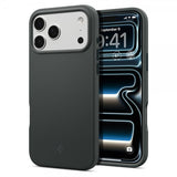 Spigen iPhone 17 Pro Silikonikuori Silicone Fit MagFit Abyss Green