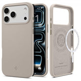 Spigen iPhone 17 Pro Silikonikuori Silicone Fit MagFit Stone