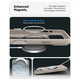 Spigen iPhone 17 Pro Silikonikuori Silicone Fit MagFit Stone