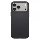 Spigen iPhone 17 Pro -kuori Silicone Fit MagFit musta