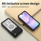 4smarts iPhone 17 Pro -suojakuori Stark IP68 MagSafe, musta