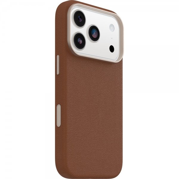 Otterbox iPhone 17 Pro -suojakuori Symmetry Cactus Leather MagSafe Desert Saddle