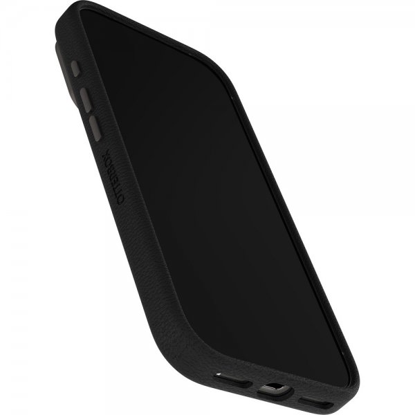 Otterbox iPhone 17 Pro -suojakuori Symmetry Cactus Leather MagSafe Noir Ash