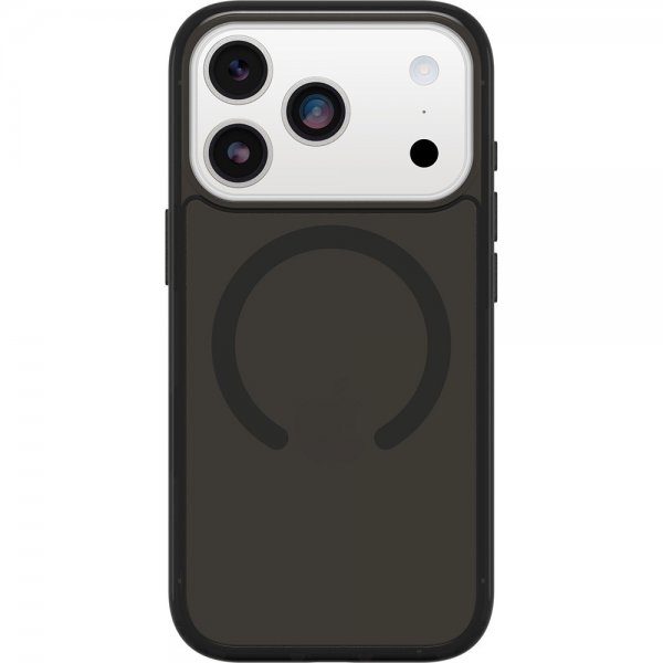 Otterbox iPhone 17 Pro Symmetry Clear MagSafe -kuori, Black Mist