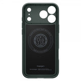 Spigen iPhone 17 Pro -kuori Thin Fit MagFit Abyss Green