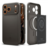 Spigen iPhone 17 Pro Thin Fit MagFit Gunmetal -suojakuori