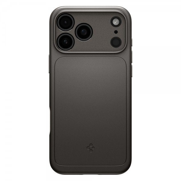 Spigen iPhone 17 Pro Thin Fit MagFit Gunmetal -suojakuori