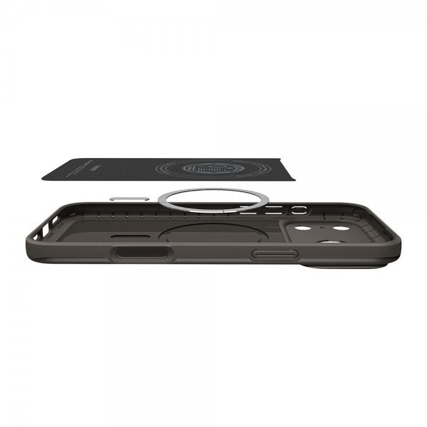 Spigen iPhone 17 Pro Thin Fit MagFit Gunmetal -suojakuori