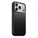 Nomad iPhone 17 Pro -kuoret perinteinen nahkakotelo musta