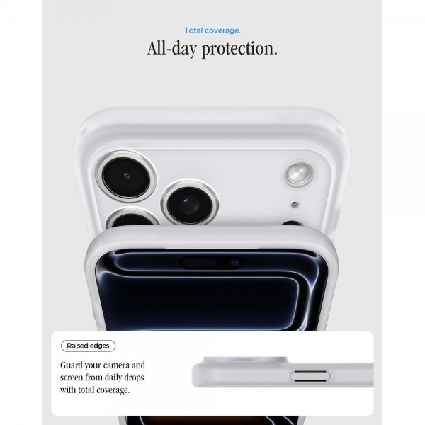Spigen iPhone 17 Pro -kuori Ultra Hybrid Classic MagFit Silver