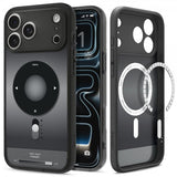 Spigen iPhone 17 Pro -suojakuori Ultra Hybrid Classic MagFit, musta