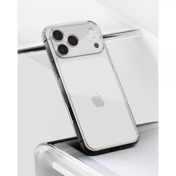 Spigen iPhone 17 Pro -suojakuori Ultra Hybrid Crystal Clear