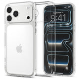 Spigen iPhone 17 Pro -suojakuori Ultra Hybrid Crystal Clear