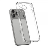Spigen iPhone 17 Pro -suojakuori Ultra Hybrid Crystal Clear