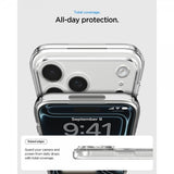 Spigen iPhone 17 Pro Ultra Hybrid MagFit Clear Gold -kuori
