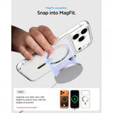 Spigen iPhone 17 Pro Ultra Hybrid MagFit Clear Gold -kuori