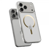 Spigen iPhone 17 Pro Ultra Hybrid MagFit Clear Gold -kuori