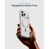 Spigen iPhone 17 Pro Ultra Hybrid MagFit Clear Gold -kuori