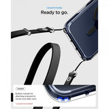 Spigen iPhone 17 Pro -suojakuori Ultra Hybrid MagFit Clear Graphite