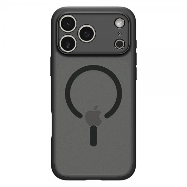 Spigen iPhone 17 Pro Ultra Hybrid MagFit Frost Black -suojakuori
