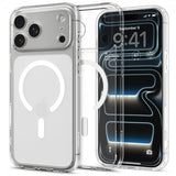 Spigen iPhone 17 Pro -kuori, Ultra Hybrid MagFit Frost White