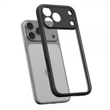 Spigen iPhone 17 Pro -suojakuori Ultra Hybrid Matte Black