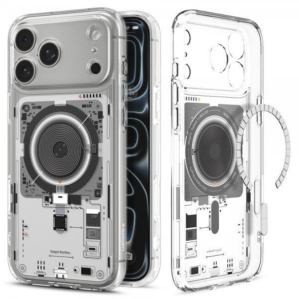 Spigen iPhone 17 Pro -kuori, Ultra Hybrid Neo One MagFit