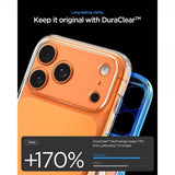 Spigen iPhone 17 Pro -kuori, Ultra Hybrid T MagFit, kiiltävä oranssi