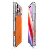 Spigen iPhone 17 Pro -kuori, Ultra Hybrid T MagFit, kiiltävä oranssi