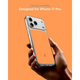 Spigen iPhone 17 Pro -kuori, Ultra Hybrid T MagFit, kiiltävä oranssi