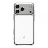 Spigen iPhone 17 Pro Ultra Hybrid T MagFit kiiltävä valkoinen suojakuori