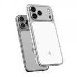 Spigen iPhone 17 Pro Ultra Hybrid T MagFit kiiltävä valkoinen suojakuori
