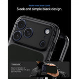 Spigen iPhone 17 Pro -suojakuori Ultra Hybrid T MagFit Matte Black