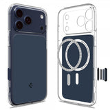 Spigen iPhone 17 Pro -suojakuori Ultra Hybrid T MagFit Matte Blue